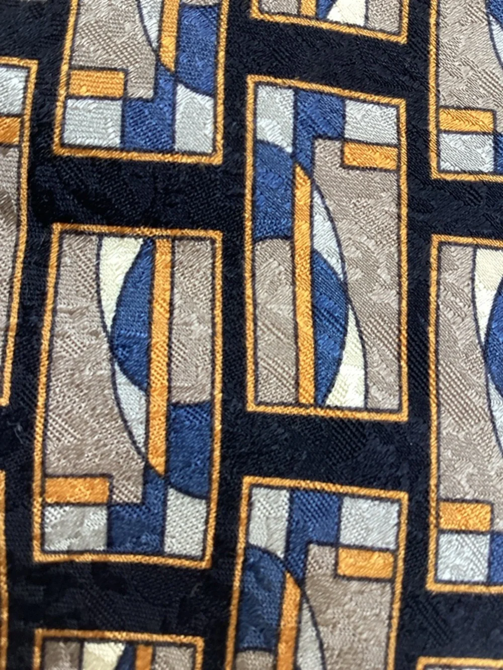 CC Hughes 100% Silk Made In Italy Neck Tie Abstract Nautical‎ Sailboat Geometric